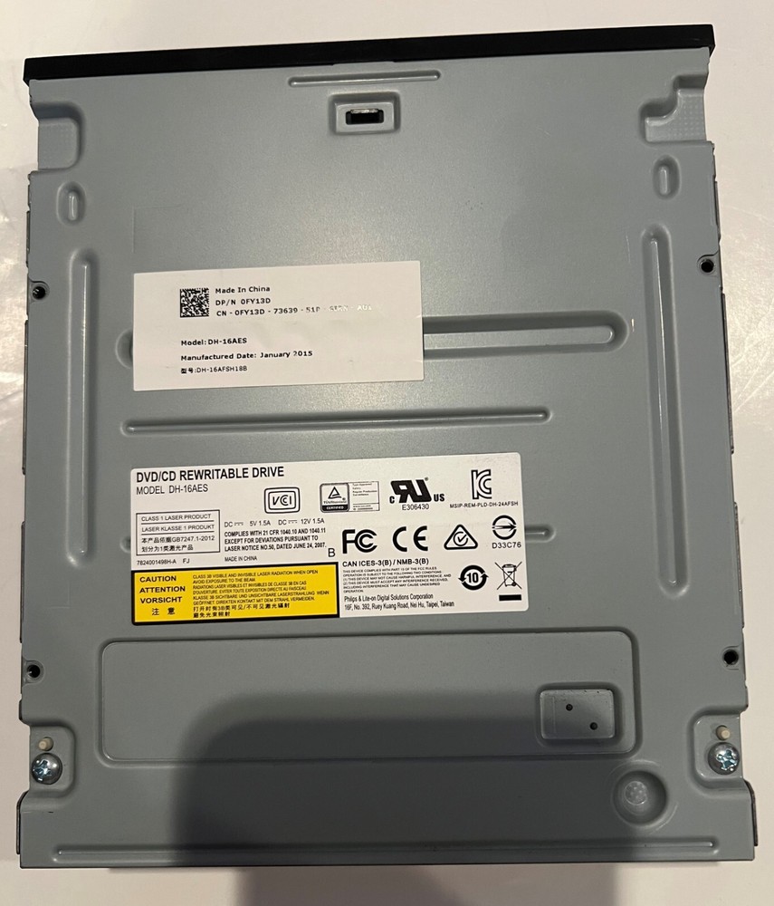 DVD/CD Rewritable Drive DH-16AES
