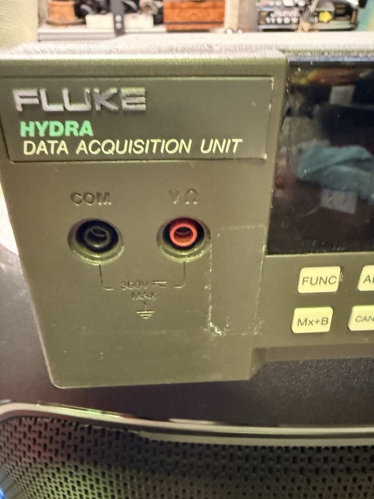 Two FLUKE HYDRA DATA Acquisition - One With INPUT MOUDLE