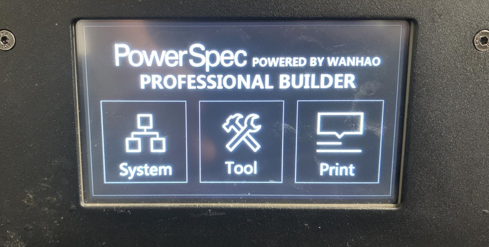 PowerSpec 3D Printer 100V Power Tested Please Read