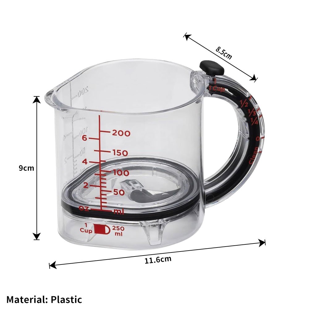 4-in-1 Adjustable Measuring Cup Multi-Functional Measuring Cup CW