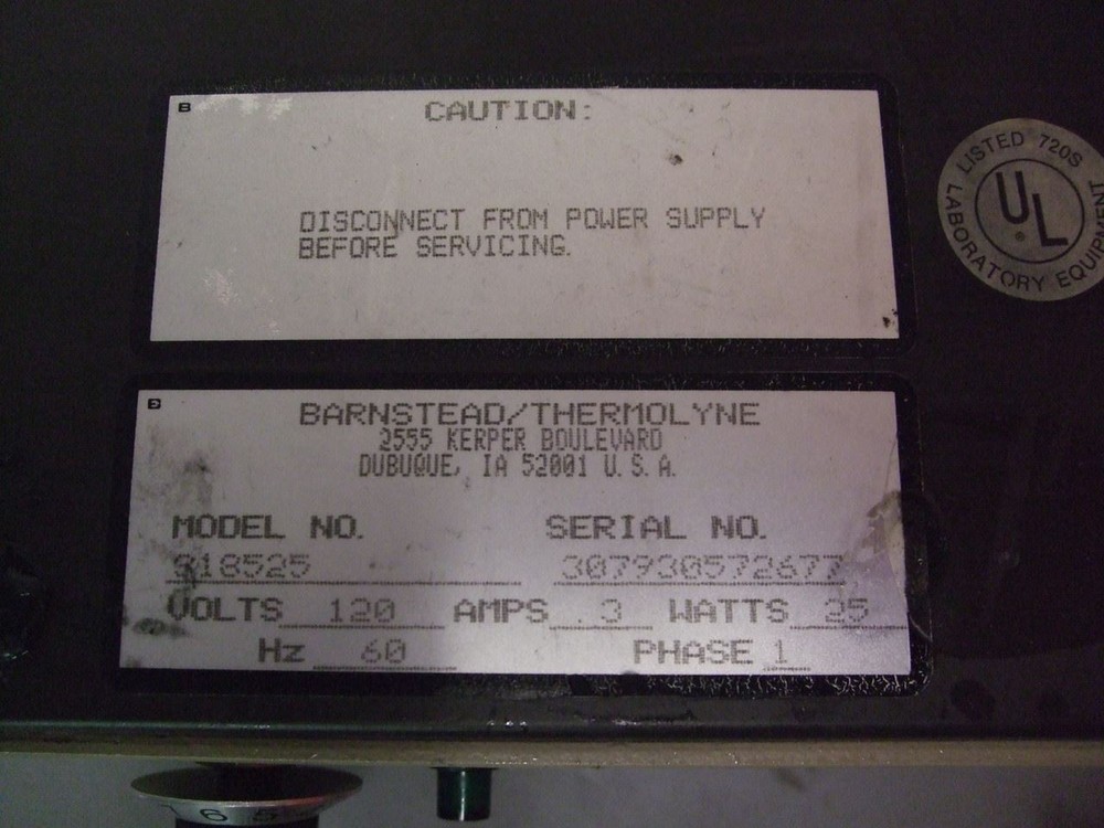 Barnstead Thermolyne Model 318525 Stirrer