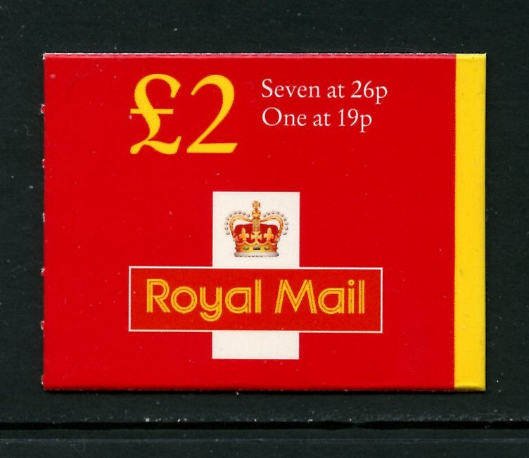 GREAT BRITAIN BK752 (MH257e), 1998-2000 ROYAL MAIL, BOOKLET (GB3702K)