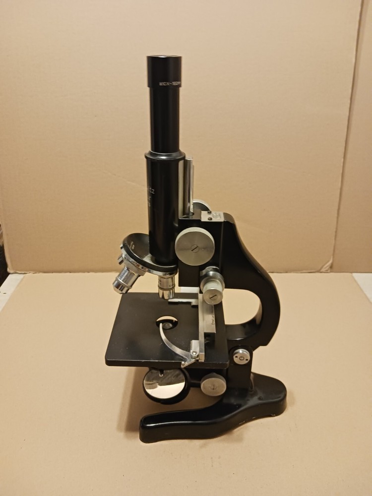 Vintage Ernst Leitz Wetzlar Germany Microscope