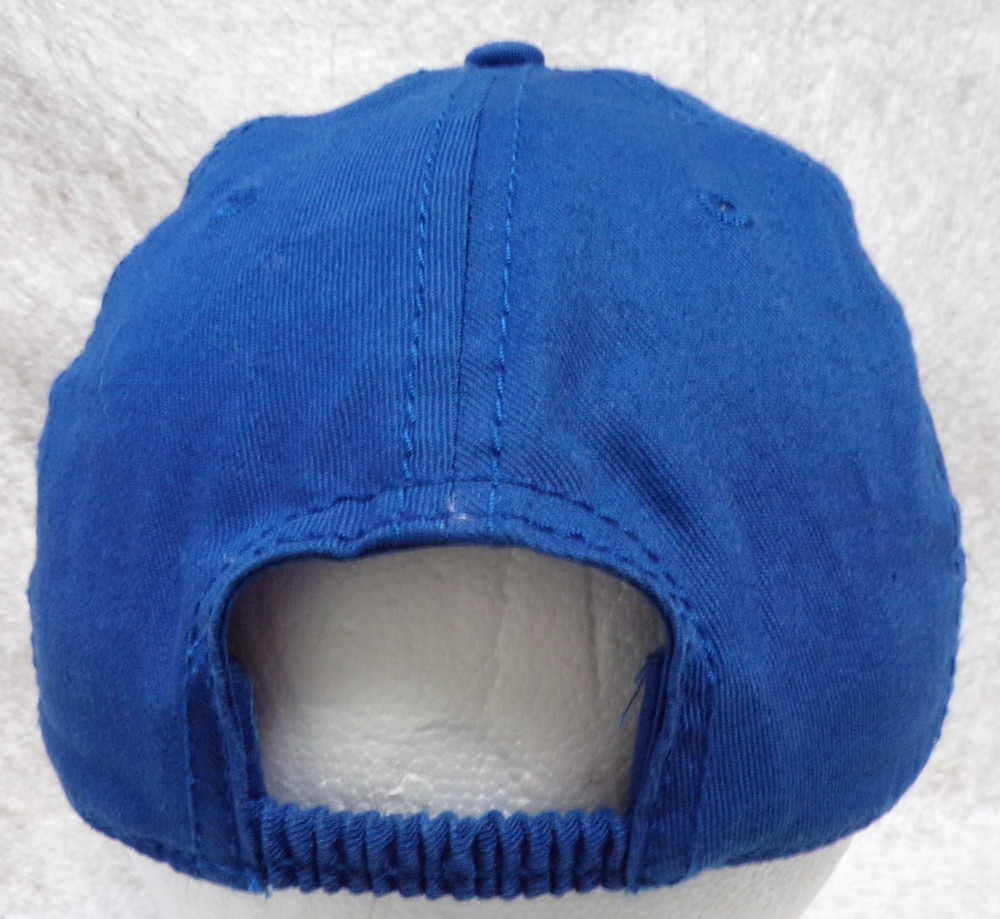 SUPERMAN DC COMICS BLUE BASEBALL CAP LARGE 100% COTTON STANDARD HAT STRETCHABLE