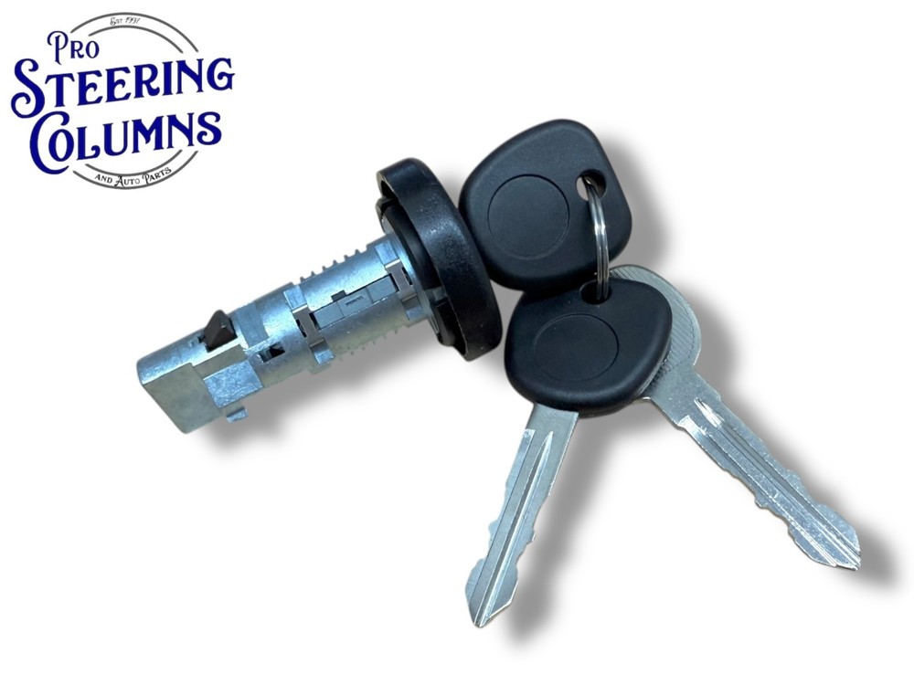 GM Ignition Key Lock Cylinder Switch With 2 Circle Plus Chip Keys