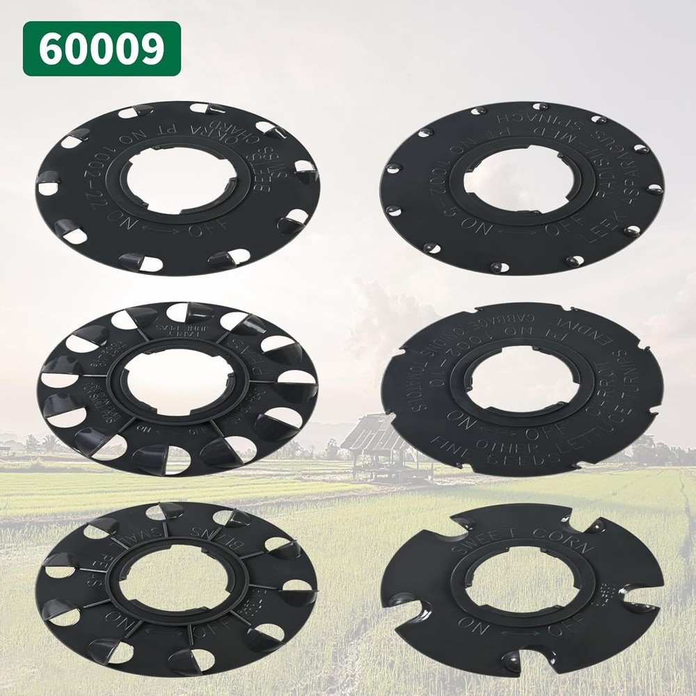6-Pack - EarthWay 60009 Standard Seed Plates