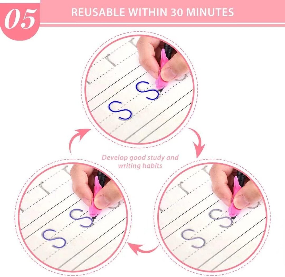 Sank Magic Practice Copybook for Kids - The Print Handwiriting Workbook-Reusable