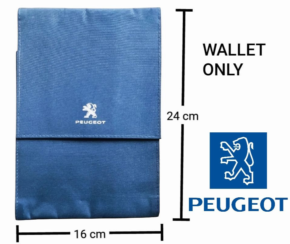 Peugeot Owners Manual Handbook Document Wallet for Compact Book Size Documents