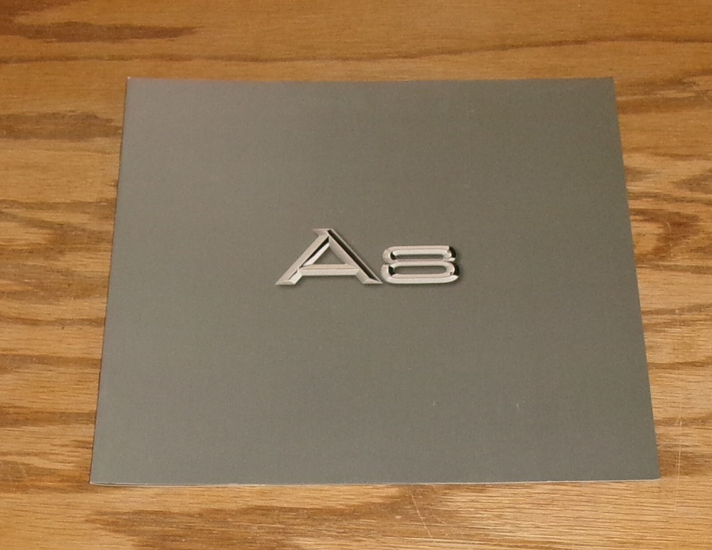Original 1997 Audi A8 Sales Brochure 97