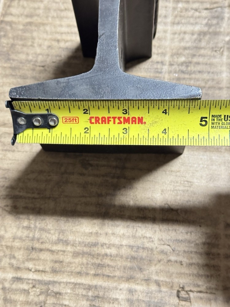 Steel Railroad Train Track ( Approximately 9 Lbs ) Anvil Etc.