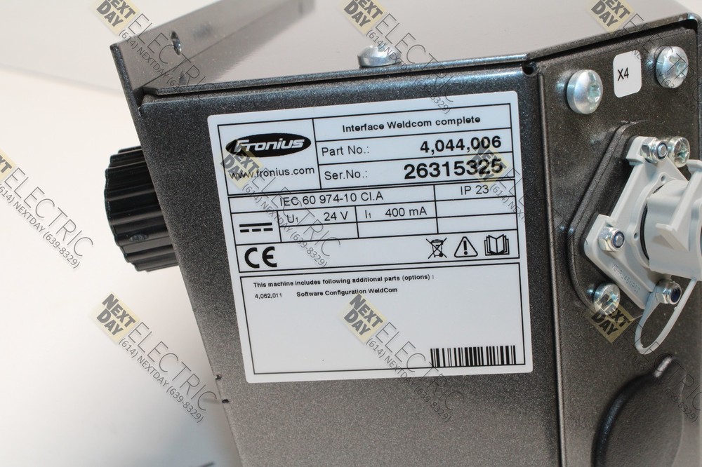 Fronius, 4,044,006, Weldcom Interface Welding Motoman Robot CMT 162795-2