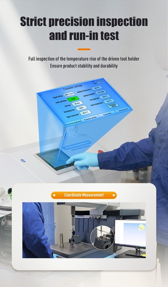 SFX BMT55 90° Live Tool Holder BMT Driven Live Tool Block External