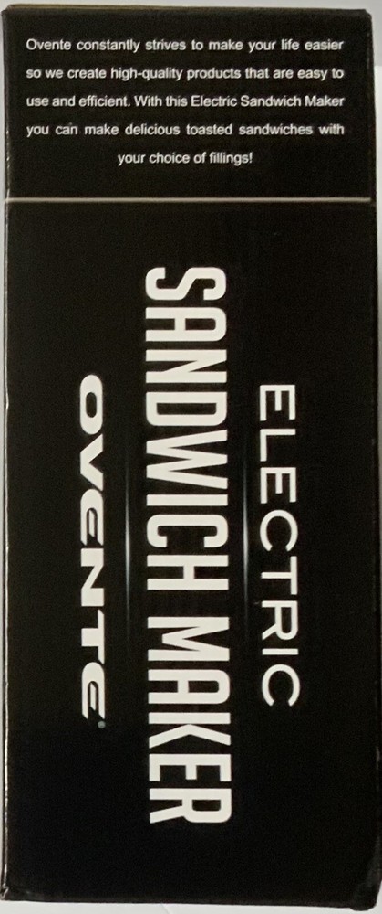 Ovente Electric Sandwich Maker