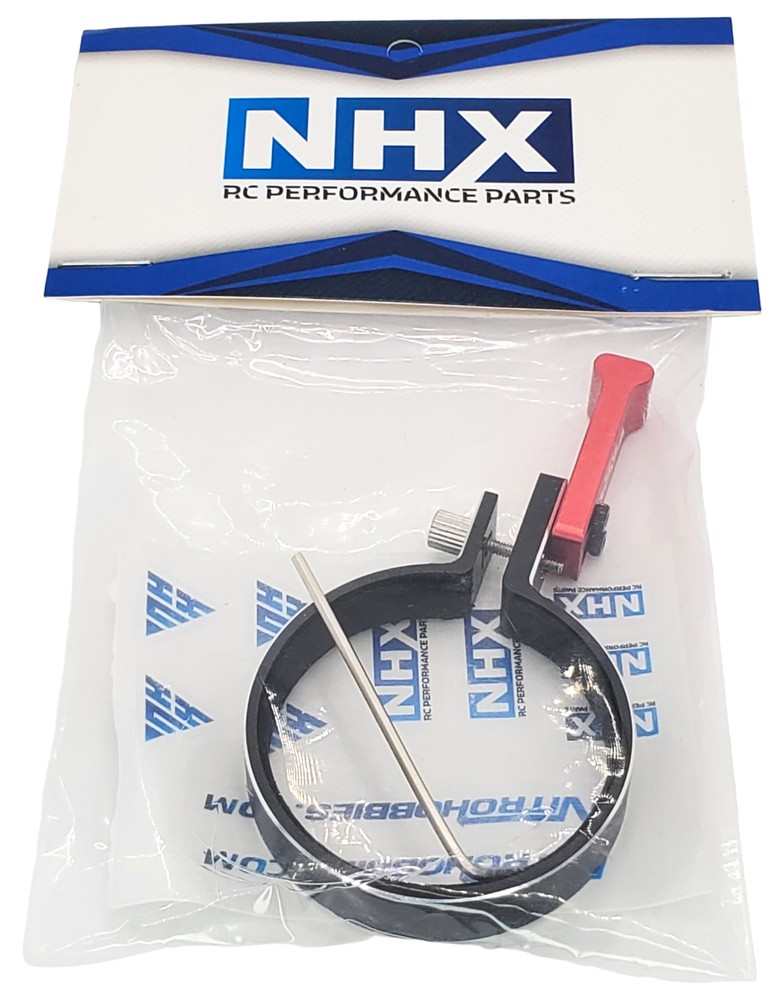 NHX RC One-Handed Control Transmitter Steering Wheel Trigger Conversion kit -Red