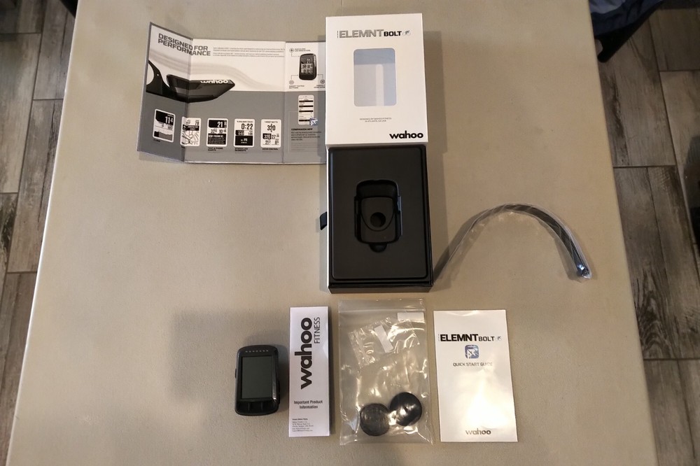 Wahoo Elemnt Bolt GPS Bike Computer With Box - Model: WFCC3