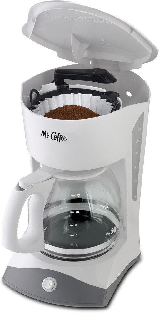 Mr. Coffee 12-Cup Manual Maker, White