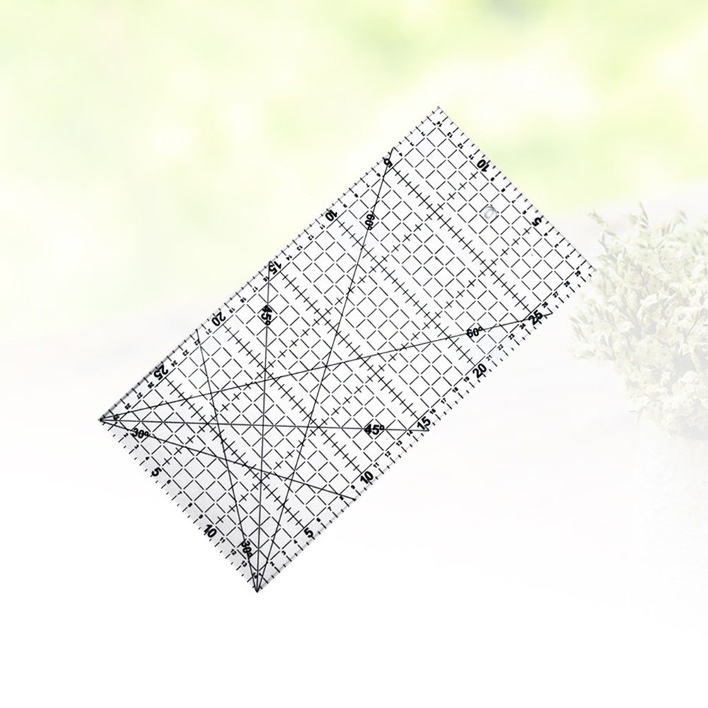 Patchwork Sewing Craft Tool Multifunctional Portable Ruler Hemming for