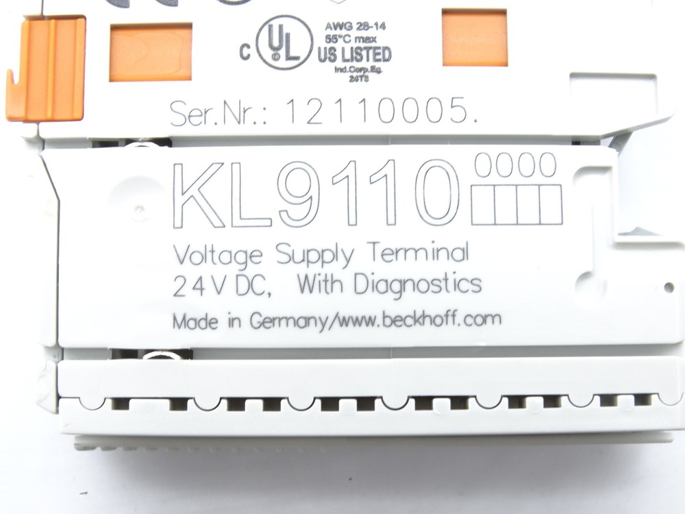 BECKHOFF KL9110 POWER SUPPLY