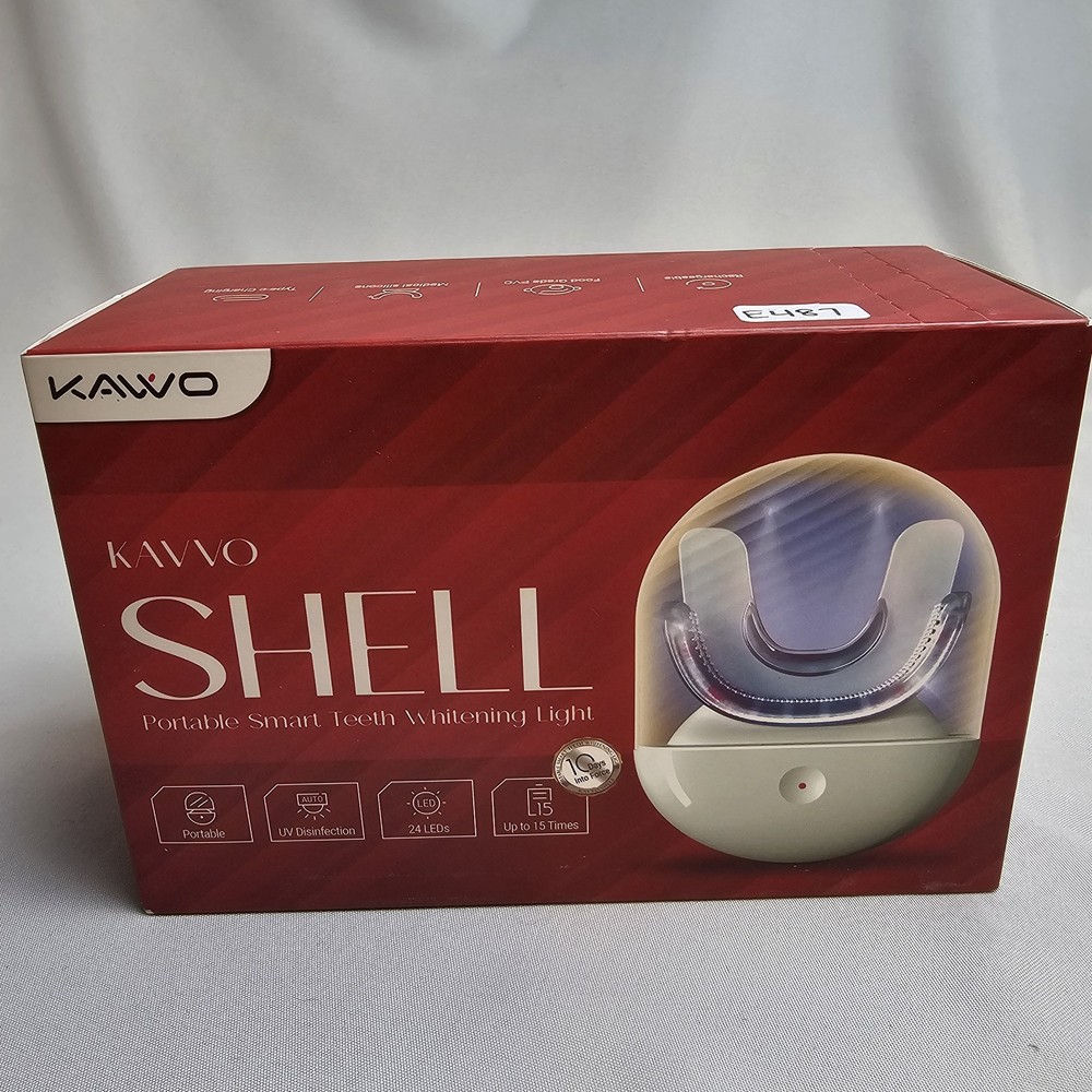 KAVVO Shell Portable Smart Teeth Whitening Light SEALED
