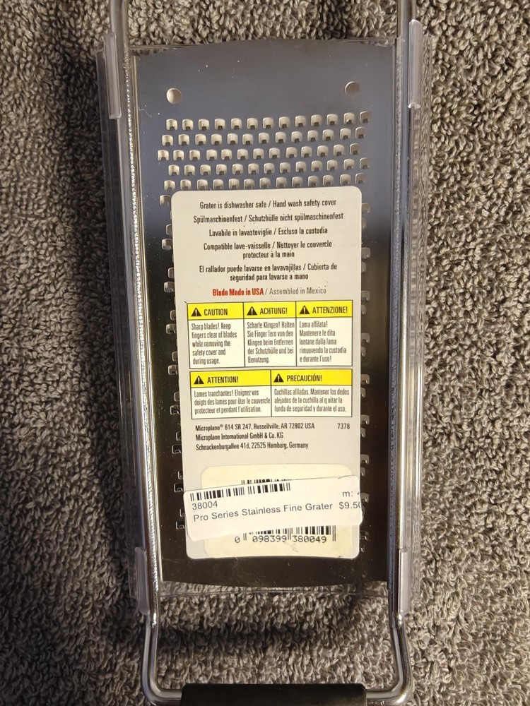 Microplane Grater And Zester