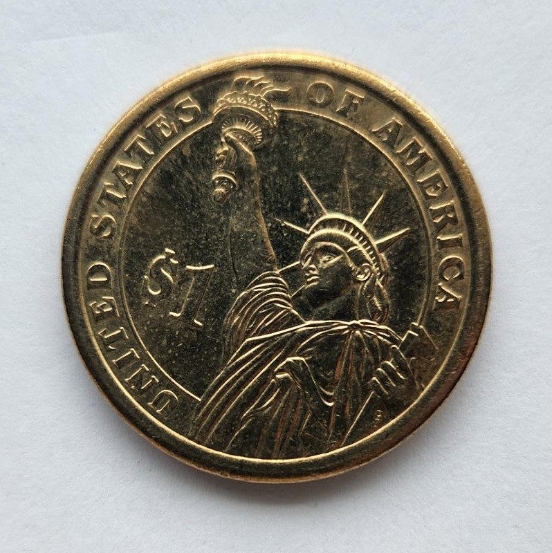 041: 2008-D James Monroe Presidential Dollar - Errors