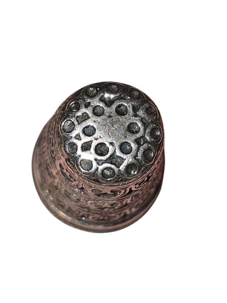 .925 Sterling Silver Vintage Thimble