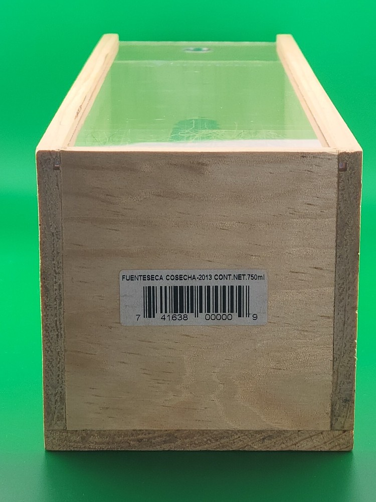 Fuenteseca Cosecha Tequila Blanco 2013 Empty Box Barware Man Cave 13.75"