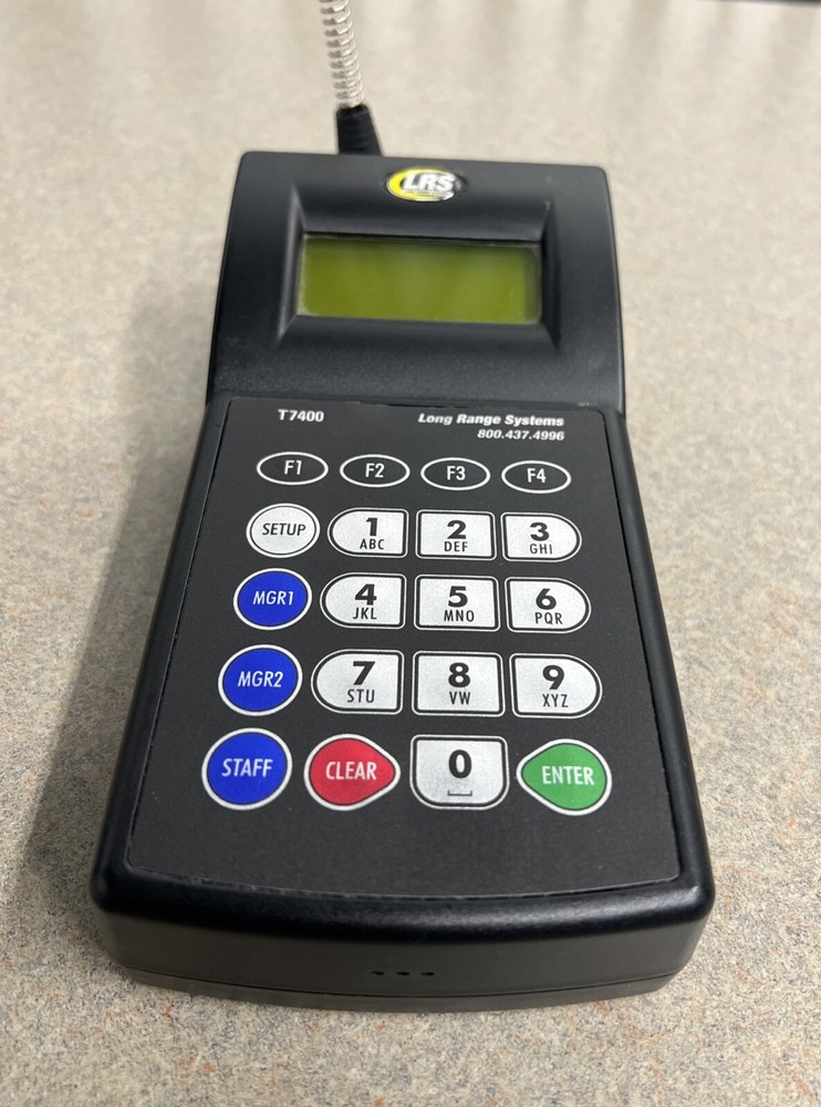 Long Range Systems LRS TX-7470 Paging Transmitter No AC Adapter