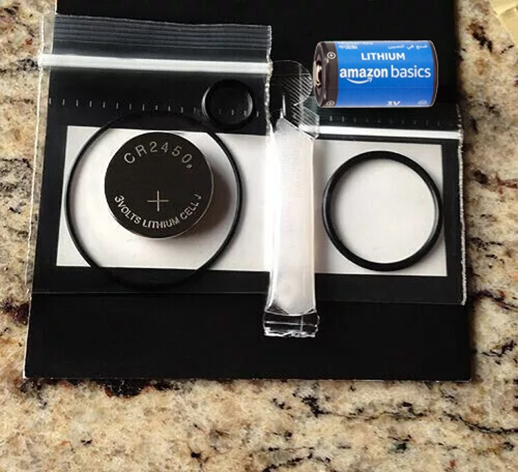 Battery Kit: Suunto D6i Computer & Transmitter Complete, New