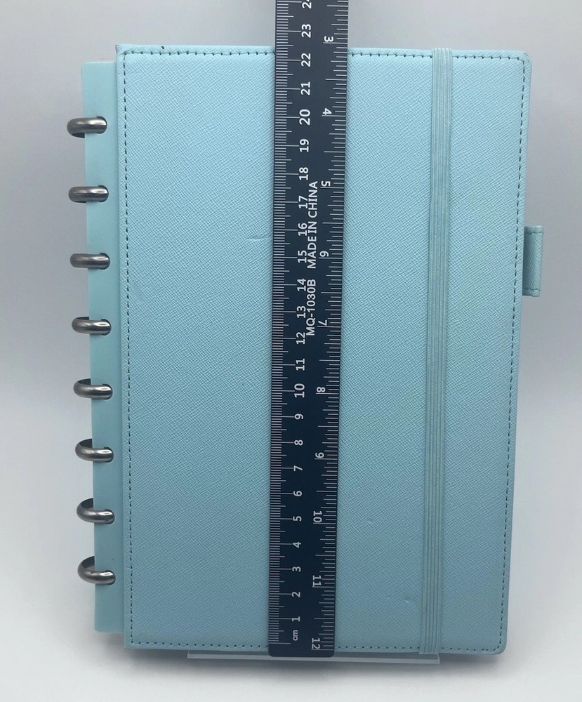 Tiffany Blue Martha Stewart Disc Notebook - Stack On 9 inches