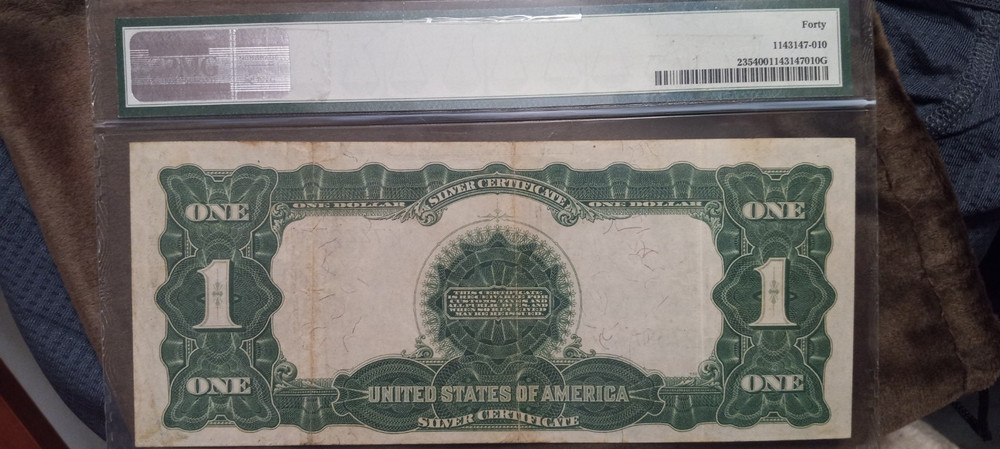 PGM 1899 $1 SILVER CERTIFICATE - “Black Eagle” , Fr # 235, 40 Extremely Fine