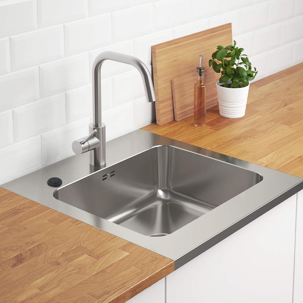 Air Activated Switch Button for Sink Top Garbage SHORT/2", PLASTIC BLACK