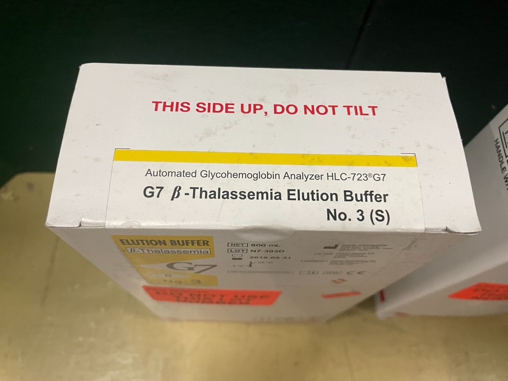 Tosoh Beta-Thalassemia Elution Buffer Number 3 for G7 Analyzer, 800ml, Sealed