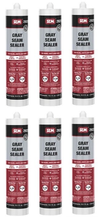 1K Seam Sealer - Gray SEM-29372 (6 Pack)