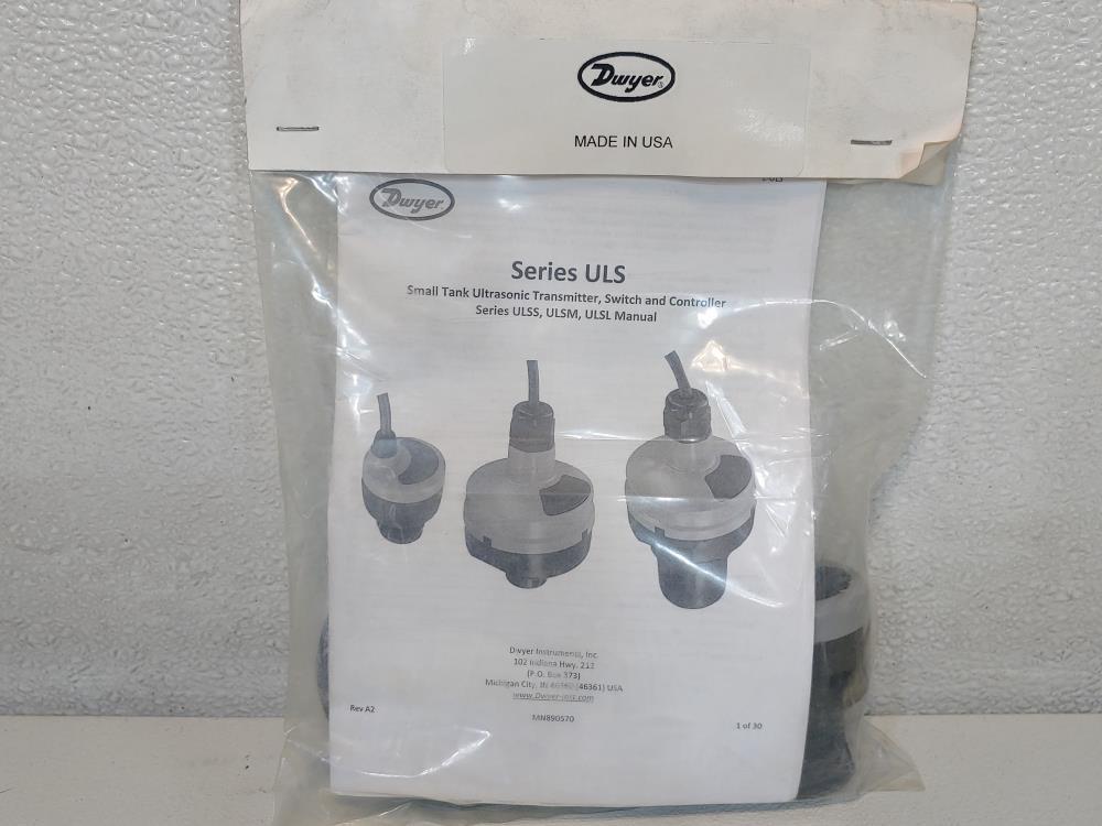 Dwyer 1" NPT Liquid Level Transmitter ULSS-10