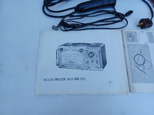 Vintage Knight KG-375 A Universal Auto Analyzer