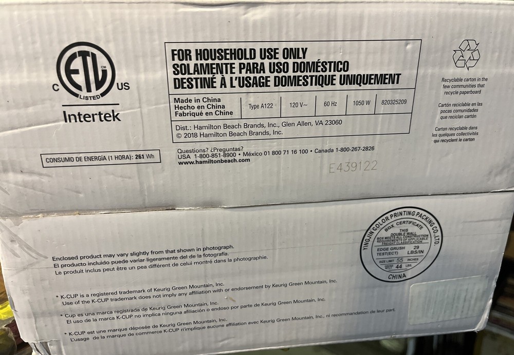 Hamilton Beach FlexBrew Single-Serve Coffee Maker Black & Silver