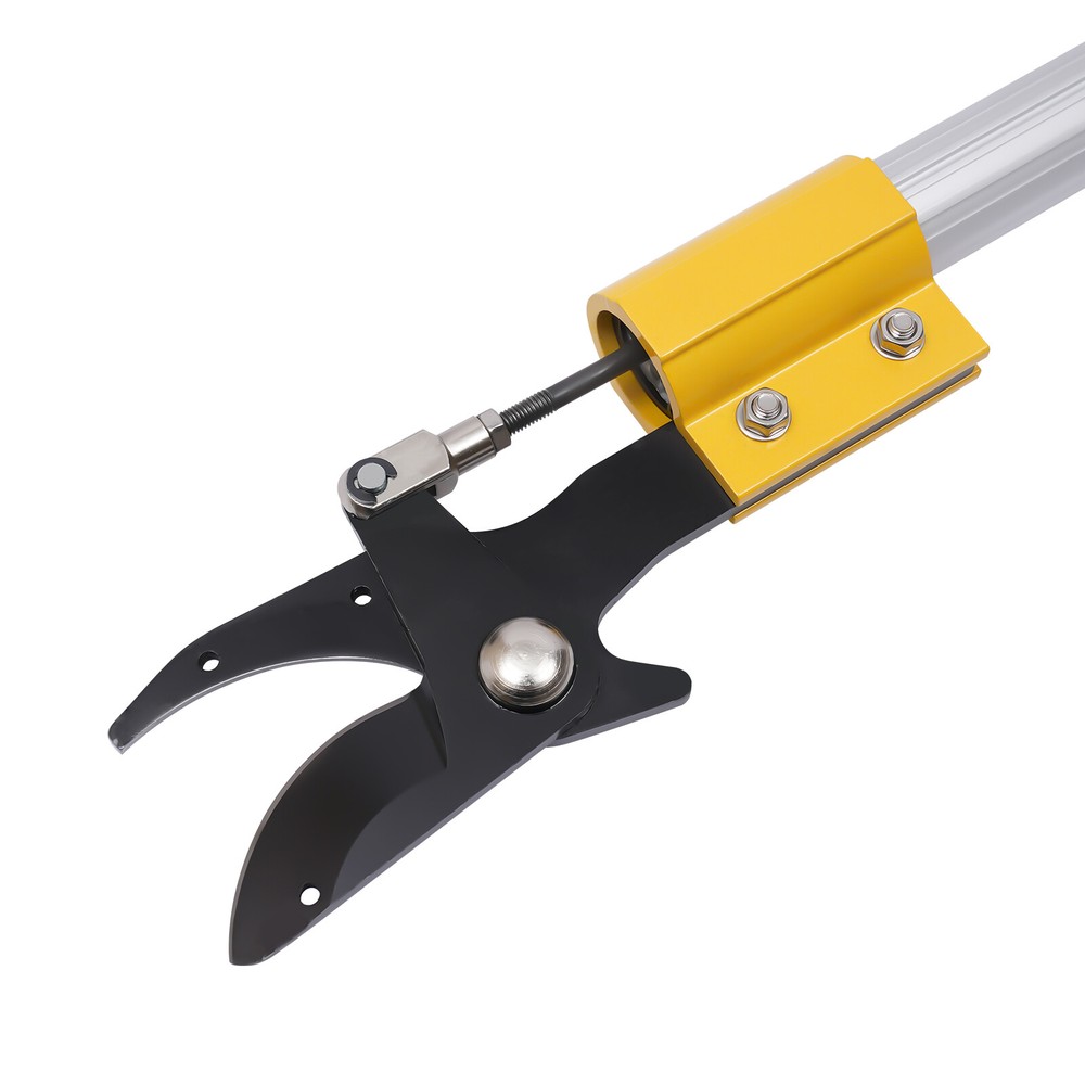 US Electric Pruner Cordless Pruning Shears Extension Pole +2 Lithium Battery