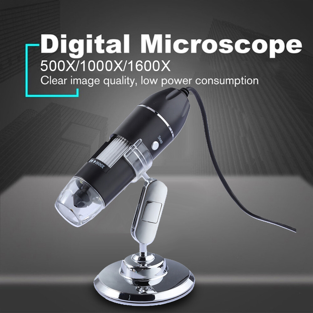 1600X Wire Microscope Camera Magnifier USB Digital for Android Phone Mac Windows