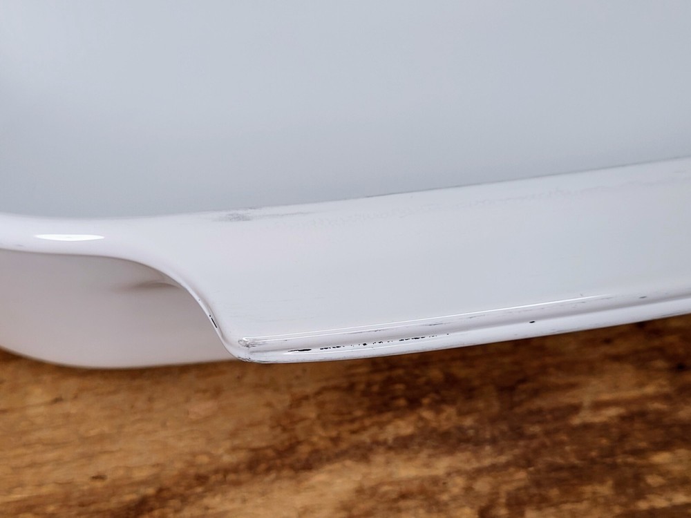 Vintage Corning Ware #A-21-B-N Rectangular Roaster Pan in Peach Floral Pattern