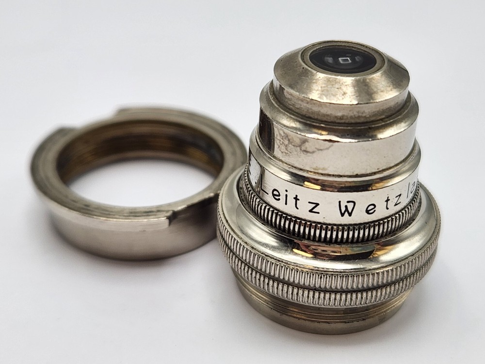 Vintage E Leitz Wetzlar Leica 14mm Microscope Objective