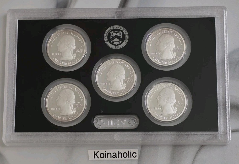 2020 S SILVER Proof Set + RARE W Reverse Proof Nickel, Pulled From Storage