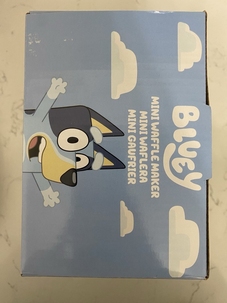 Bluey Mini Waffle Maker new