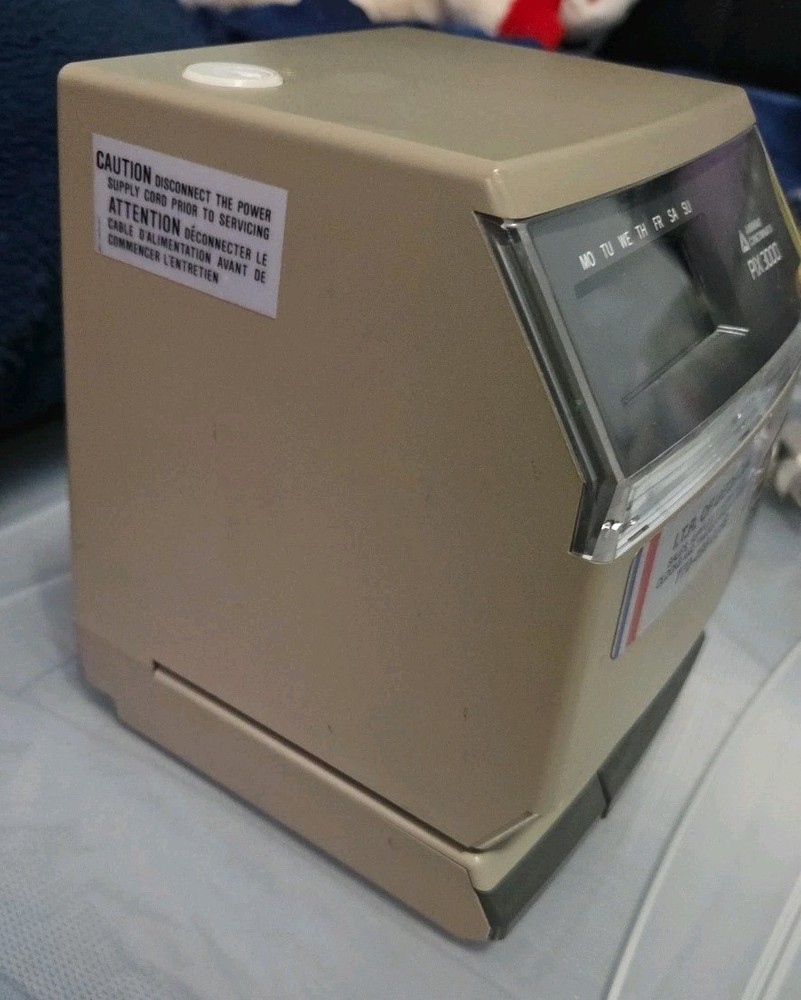 Amano Cincinnati PIX-3000 Time Recorder