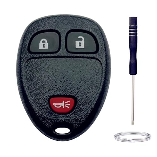 Key Fob Shell Replacement for Buick/Chevy Avalanche Equinox Express 3 Button