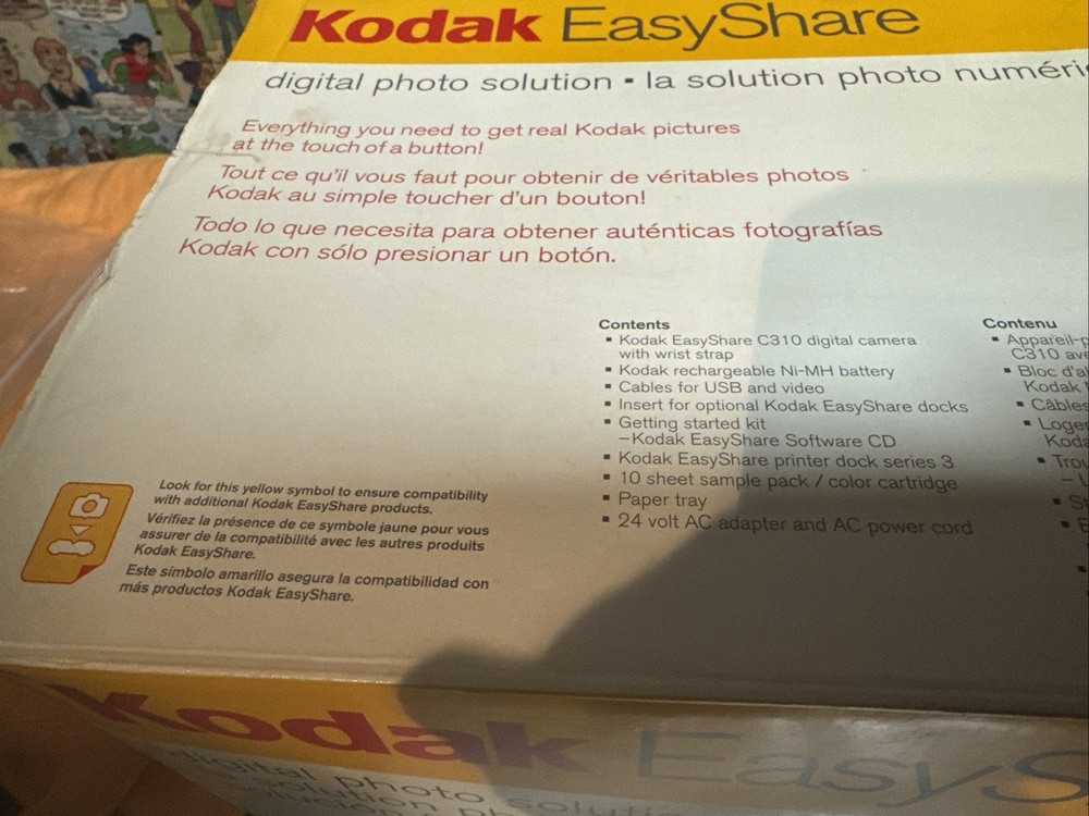 Vintage Kodak Easy Share Box - Camera and Printer and more.