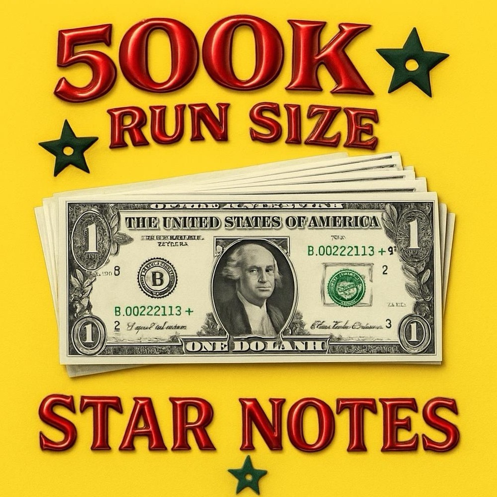 🔥 500K Run & Total Printed All Sheets 🔥Star ⭐️ Note Misaligned Print Cut ERROR
