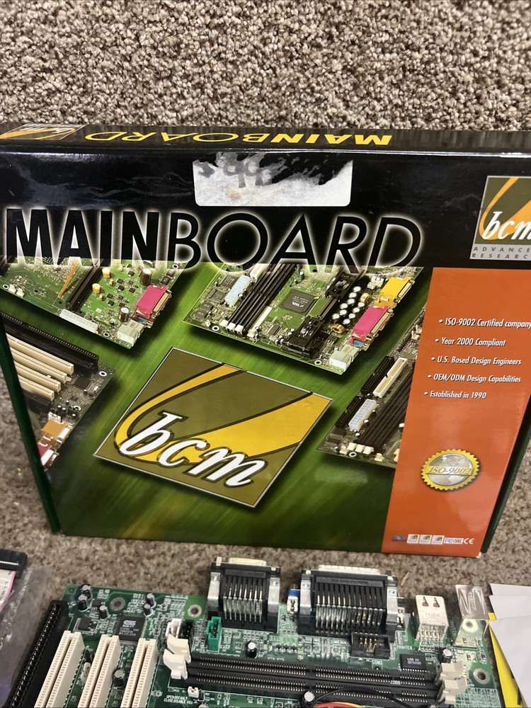 BCM Mainboard ISO-9002 Vintage