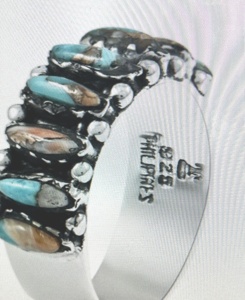 Natural Spiny Turquoise Ring 9 in Sterling Silver 1.00 ctw