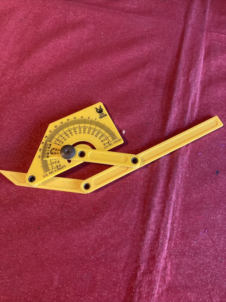 CCKL Creator Yellow Protractor